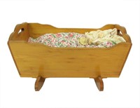 Antique Style Doll Bed