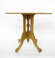 Antique Poplar Side Table