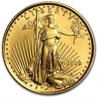 1/10 Oz 1999 Gold American Eagle Coin