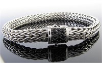 John Hardy Black Sapphire Classic Chain Bracelet