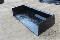 Skid Steer 76" Material Box Bucket, 19" Tall 34"