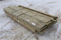 Assorted Rough Saw Treated Boards, Approx 8ft
