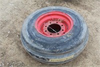 (1) Armstrong Tri-Rib 11L-15 Implement Tire