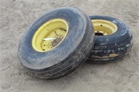 (2) 10.00-15 & 12.5-15 Implement Tires