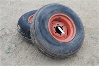 (2) Firestone 12.5L-15 Implement Tires on 6-Bolt