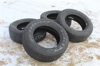 (4) Bridgestone P265/65R-18 Tires