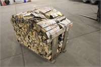 Crate of Split Seasoned Birch Wood