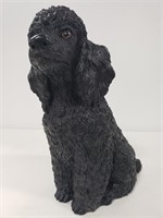 Resin poodle statue