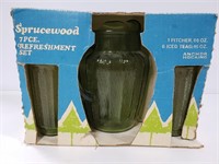 Sprucewood 7pc refreshment set