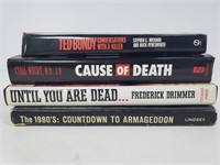 True crime book collection