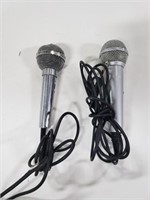 2 vintage microphones