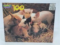 Vintage sealed pig puzzle