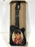 Elvis Presley guitar wall clock