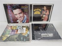 4 sealed Elvis Presley CDs
