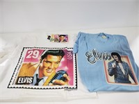Two Elvis Presley tee shirts