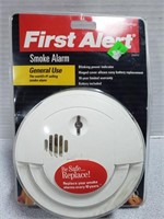 Packaged First alert smoke detector