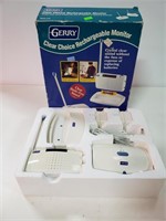 Gerry Clear choice rechargeable baby monitor