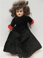 Doll w. black/red clothes