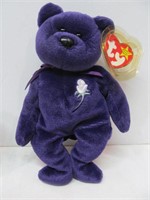 TY purple bear Princess Diana