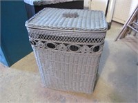 -16, Blue wicker hamper