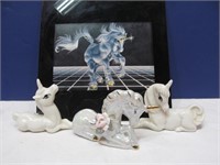 Unicorn lot, art & figures