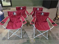 Group of FSU folding chairs, see pictures