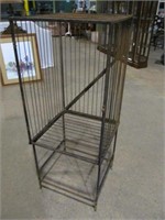 Iron birdcage, needs hinges