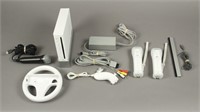 Nintendo Wii with 2 Remotes & 6 Wii Games