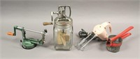 Vintage Kitchen Tools - Peeler - Mixer - Press