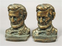 Vintage Abraham Lincoln Bookends