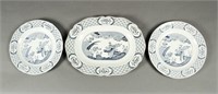 3 Old Chelsea Furnivals Unlimited Serving Dishes
