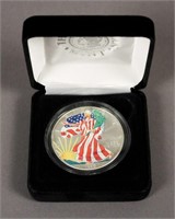 1999 Colorized 1 Oz. Silver Walking Liberty Coin
