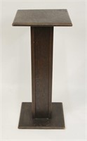 Vintage Wood Pedestal  - Plant Stand