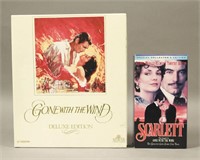Gone with the Wind & Scarlet VHS Movies