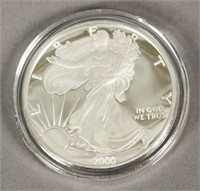 2000 Millenium Silver Eagle Medallion