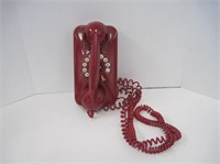 Vintage Red Grand Wall Kitchen Phone