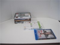 DVD, BluRay and WII Games