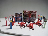 Tonka Car's, PEZ Dispensers, and Action Figures