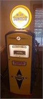 Blue Sunoco Gas Pump