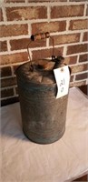 Vintage Metal Gas Can 3 Gallon