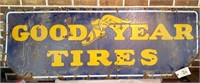 Vintage Good Year Tires Sign 66"T x 24"W
