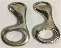 Pair Of Sterling Silver Items