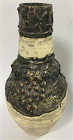 Art Pottery Overlay Vase