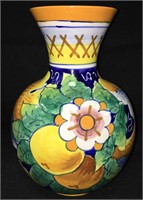 Italian Hand Decorated Vase