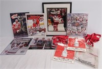 (2) 2002 Detroit Red Wings Stanley Cup banner