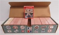 Complete 1990 Donruss baseball card set.