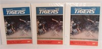 (3) 1972 Detroit Tigers programs including