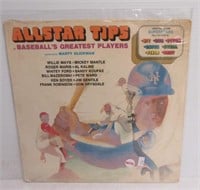 Rare 1960's All Star Tips record album still