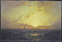 George Bunn Sunrise Over The Sea O / C