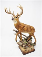 "County Line" Deer Sculpture by DD Edwards 2005